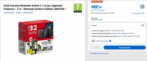 法國市場驚現罕見Switch 2永久降價，套裝性價比飆升成焦點